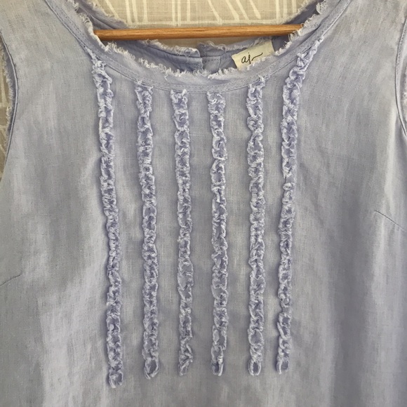 Andrea Jovine Linen Top - Picture 2 of 7